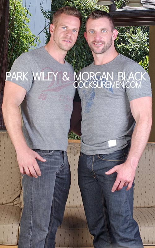 Morgan Black & Park Wiley at CocksureMen.com
