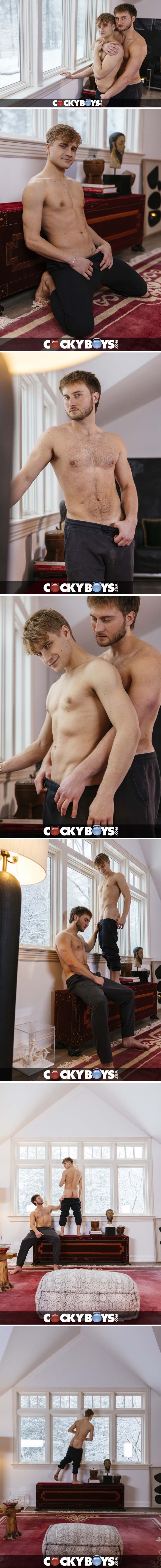 Daniel Evans Fucks Flynn Fenix While Snowed In at CockyBoys