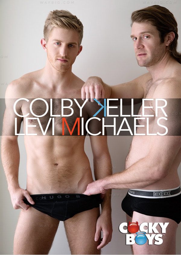 Colby Keller Hammers Levi Michaels at CockyBoys.com