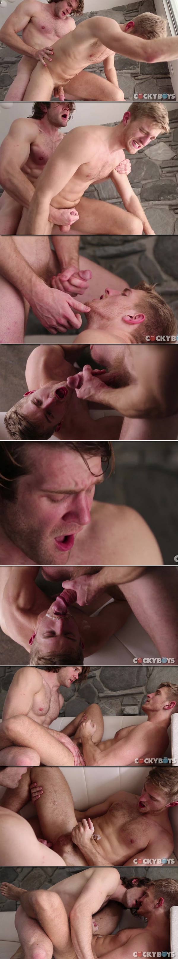 Colby Keller Hammers Levi Michaels at CockyBoys.com