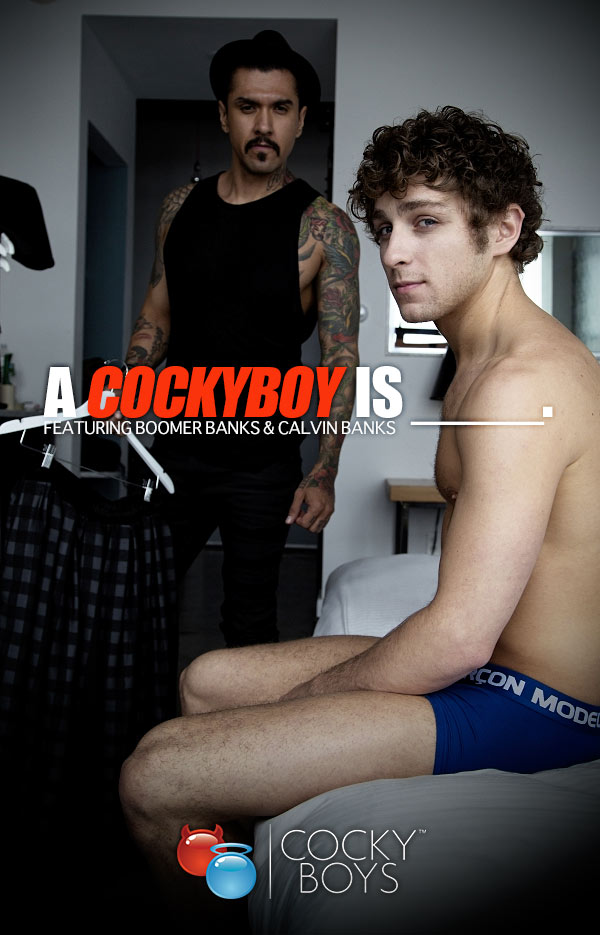 A CockyBoy Is... Featuring Calvin Banks and Boomer Banks at CockyBoys.com