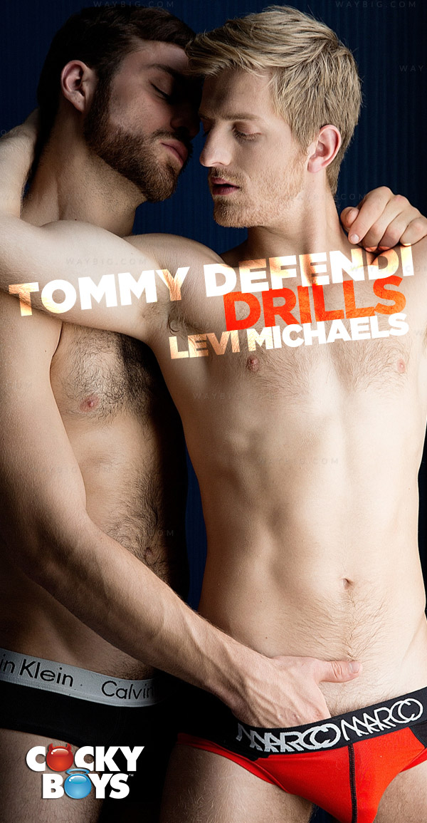 Tommy Defendi Drills Levi Michaels! at CockyBoys.com