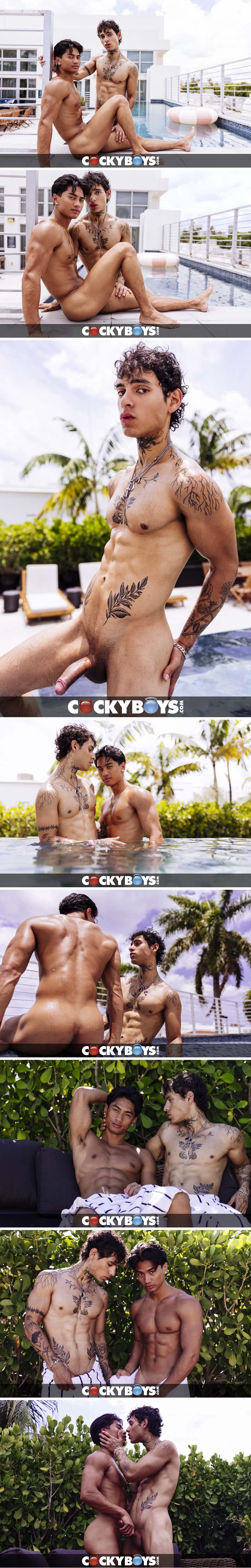 Lyle Isira Fucks Luca Knight in Intense Beachside Hookup at CockyBoys
