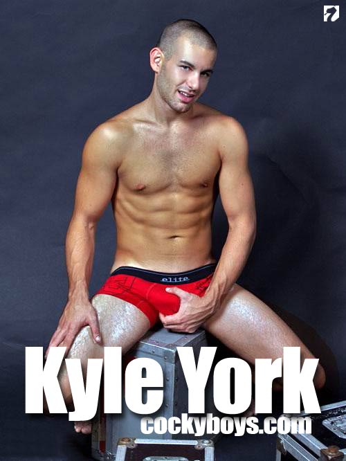Kyle York (Takes A Toy) at CockyBoys.com