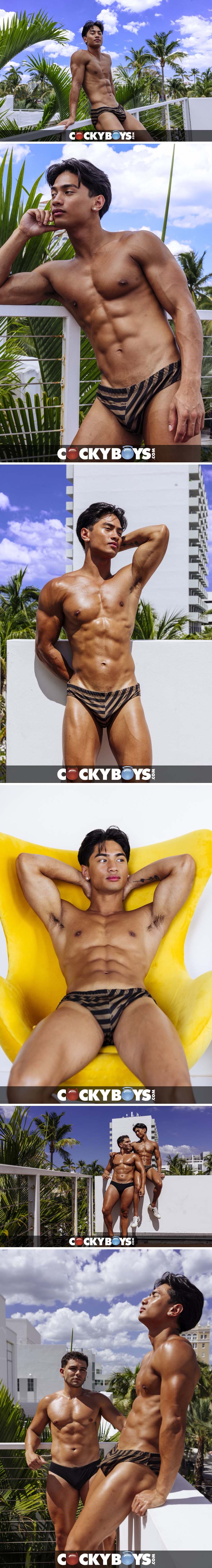 Damian Night Tops Luca Knight in 'Show Your Pride' at CockyBoys