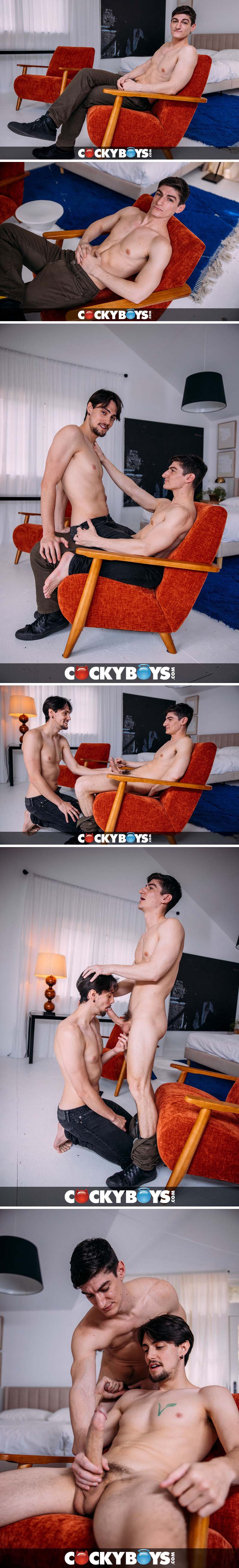 Collin Merp’s First Bottom Experience with Aiden Ward at CockyBoys