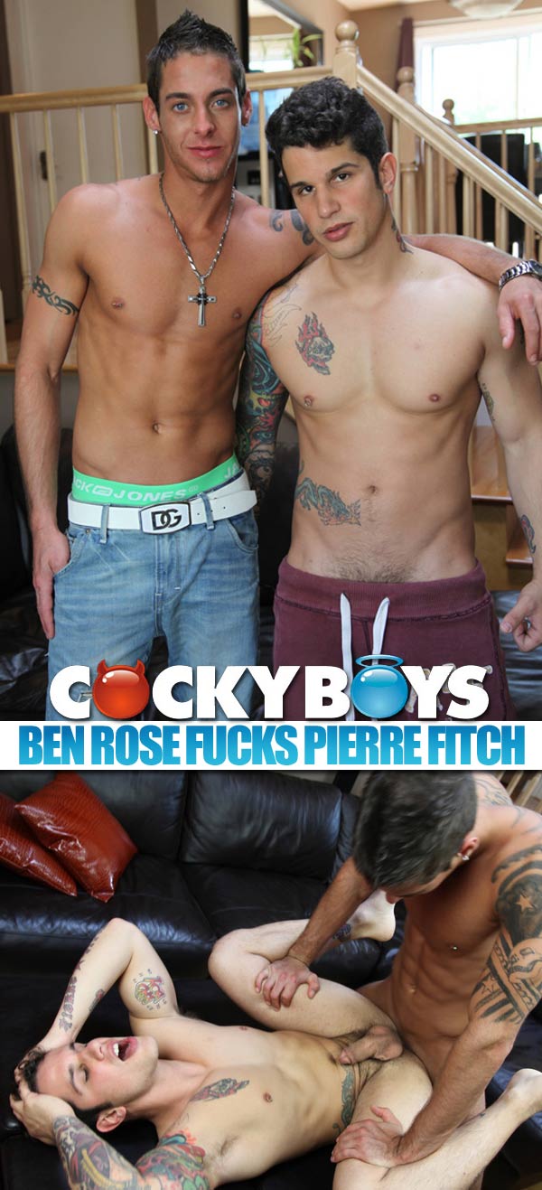Ben Rose Fucks Pierre Fitch at CockyBoys.com