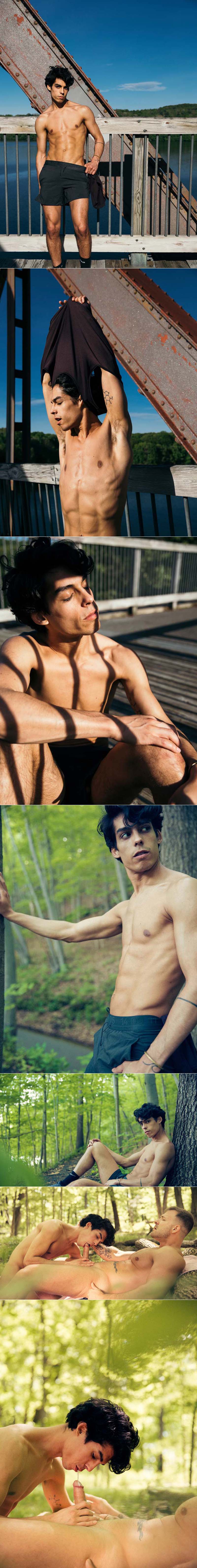 Sizzle In The Woods (Austin Wolf Fucks Nico Leon) at CockyBoys.com