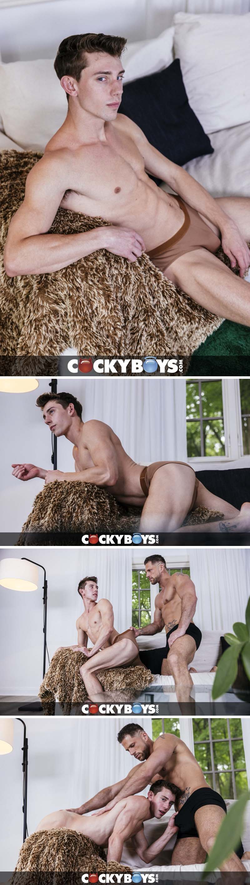Roman Todd Breeds Zane Kazan at CockyBoys