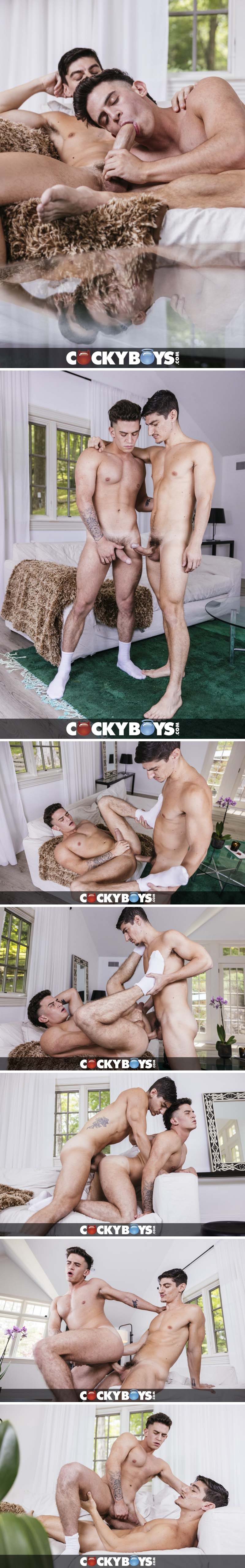Aiden Ward Breeds Trevor Brooks at CockyBoys
