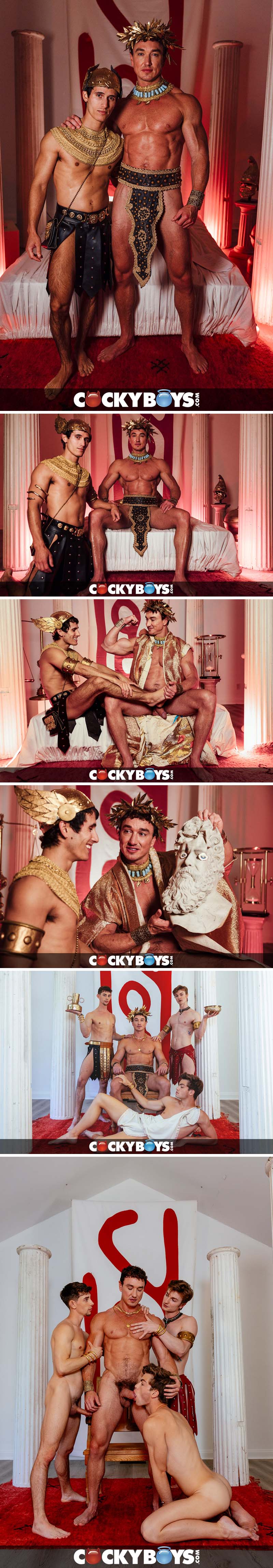 Gods & Heroes: Ep 1: Cade Maddox’s Zeus Meets Seth Cain's Hermes  at CockyBoys