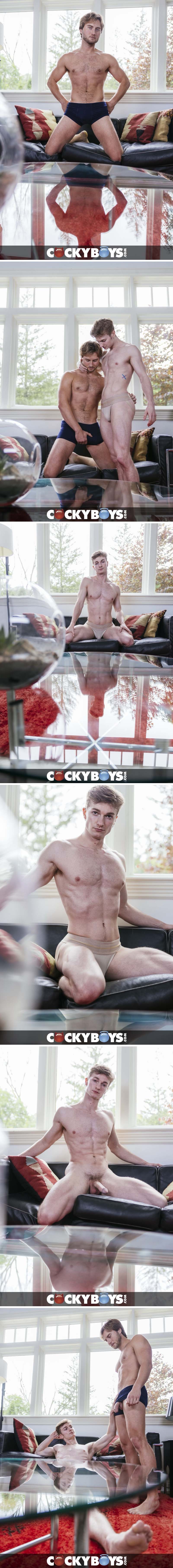 Daniel Evans and Gage Palmer's Sensual Dance of Passion at CockyBoys