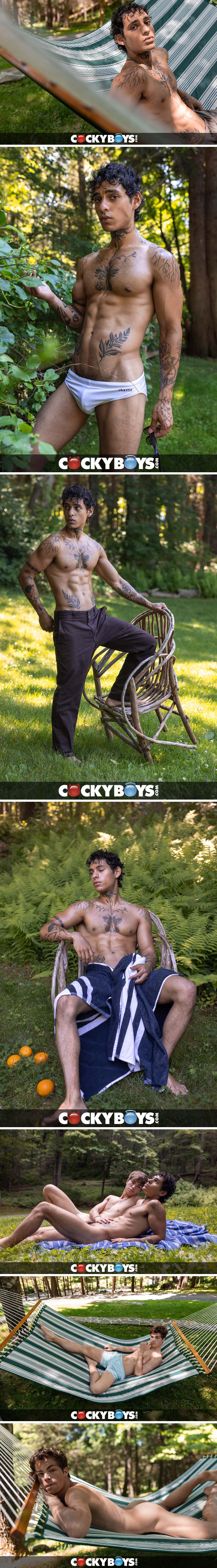 Oliver Carter and Lyle Isira's Ultimate Outdoor Hookup at CockyBoys