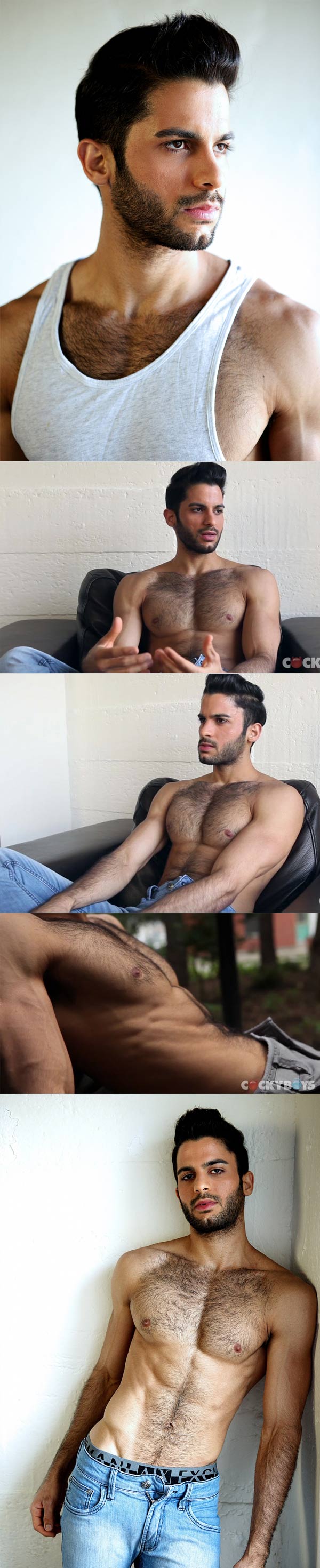 Tony Milan (Opens Up and Unloads!) at CockyBoys.com