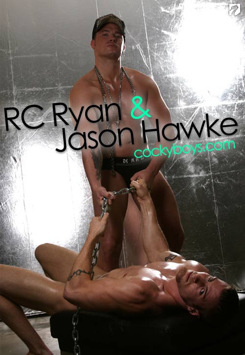 RC Ryan and Jason Hawke at CockyBoys.com