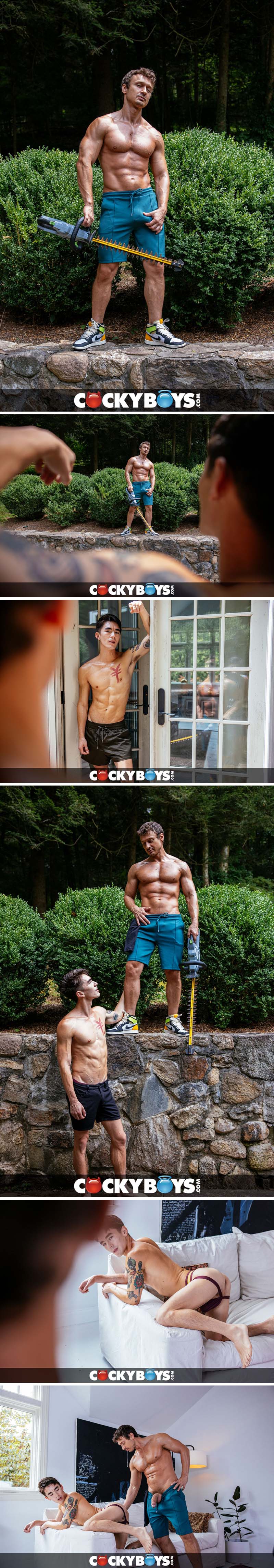 Alex Kof Fucks Cody Seiya in 'Summer Cruising' at CockyBoys