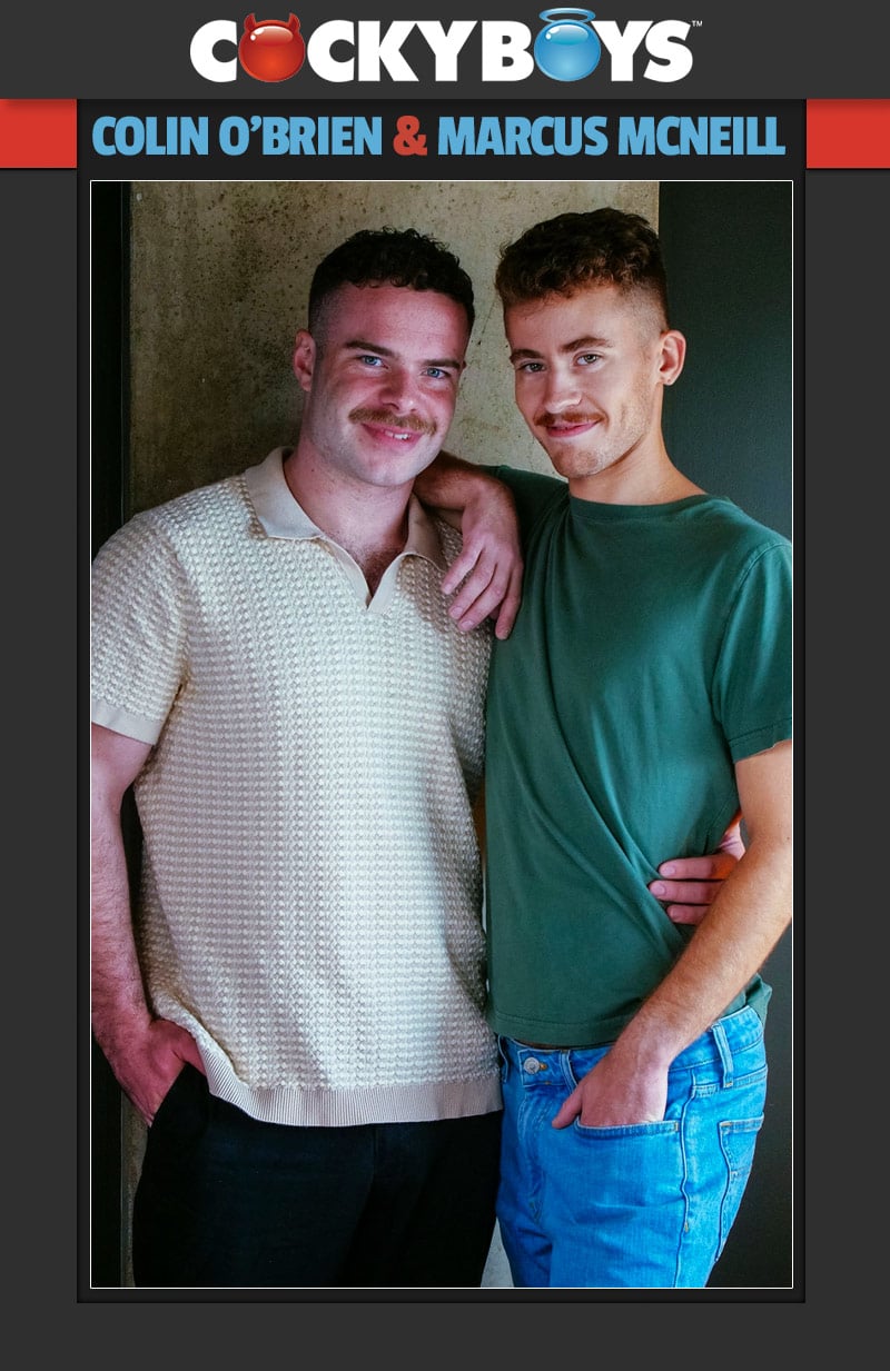 Colin O'Brien's Debut: Intense Hookup with Marcus McNeill at CockyBoys