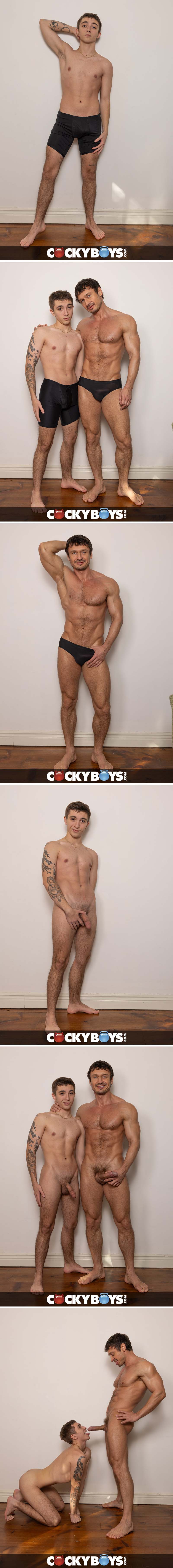 Jacob King Bottoms for Alex Kof in a High-Voltage Hookup at CockyBoys