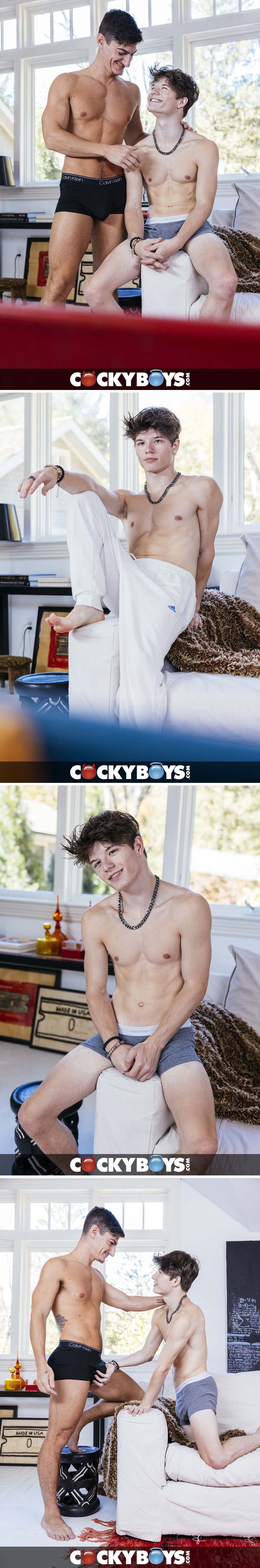 Kai Reynolds Bottoms for Aiden Ward at CockyBoys