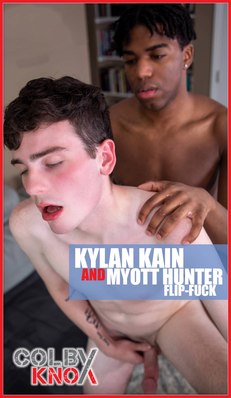 Myott Hunter and Kylan Kain Flip-Fuck at ColbyKnox
