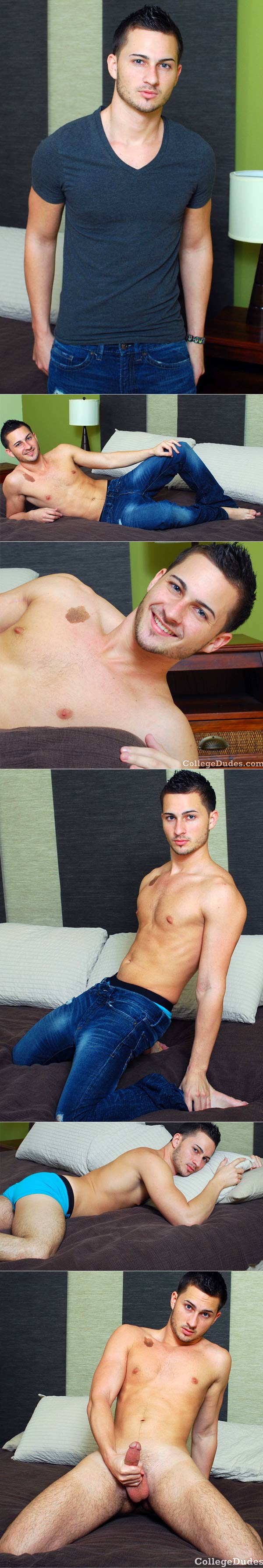 Gino Anzio (Busts A Nut) at CollegeDudes.com