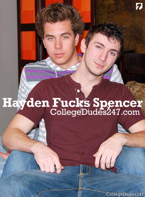 Hayden Wolfe Fucks Spencer Stone at CollegeDudes247