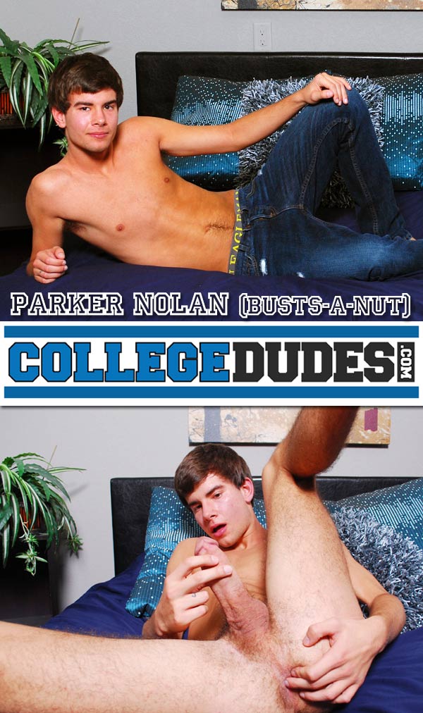 Brighton Cross (Busts A Nut) at CollegeDudes.com