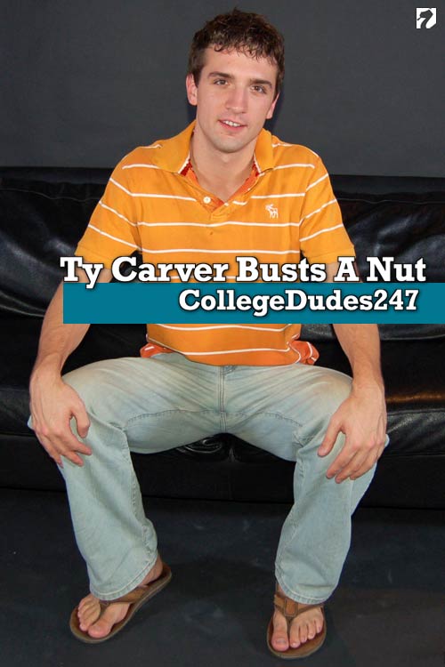 Ty Carver Busts at Nut at CollegeDudes247