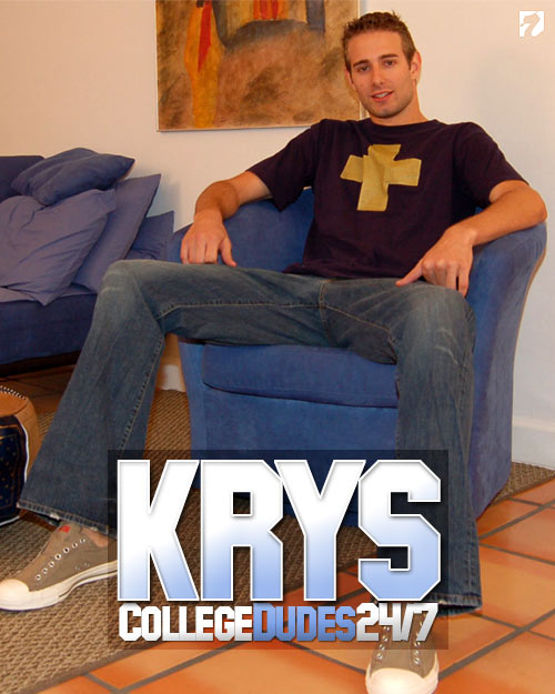 Krys Busts A Nut on CollegeDudes247