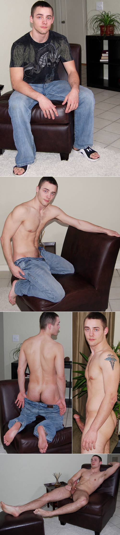 Buck Daemon Busts A Nut at CollegeDudes247
