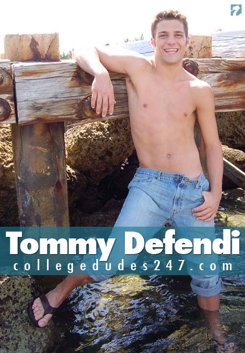 Tommy Defendi Busts A Nut at CollegeDudes247