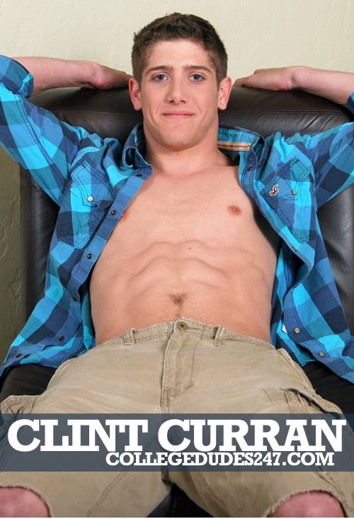 Clint Curran Busts A Nut at CollegeDudes247