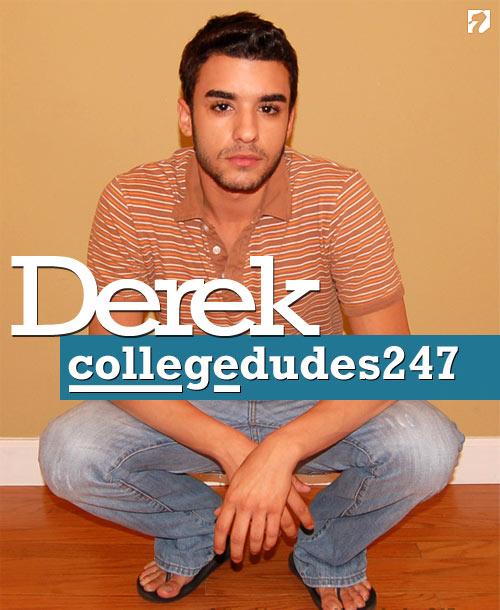 Derek Busts A Nut at CollegeDudes247