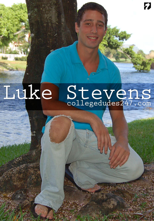 Luke Stevens Busts A Nut at CollegeDudes247