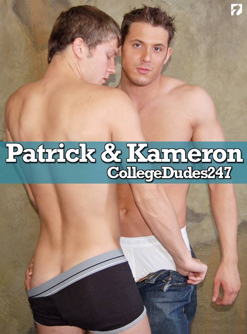 Patrick Bateman Fucks Kameron Scott at CollegeDudes247