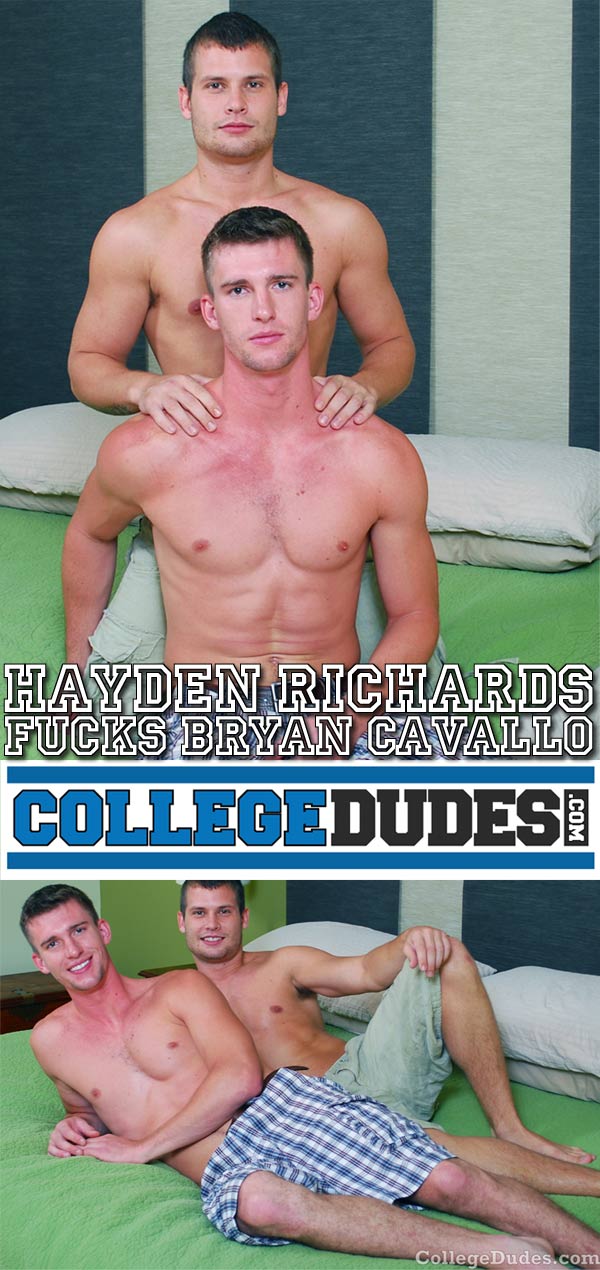 Hayden Richards Fucks Bryan Cavallo at CollegeDudes.com