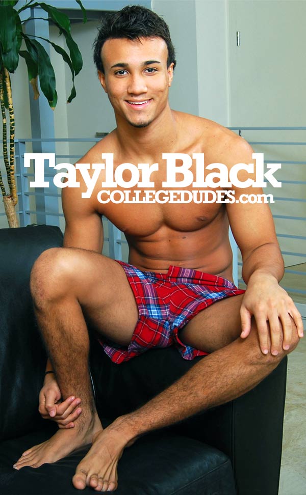Taylor Black Busts A Nut at CollegeDudes.com