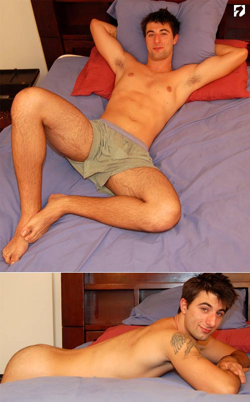 Zeke Busts A Nut at CollegeDudes247