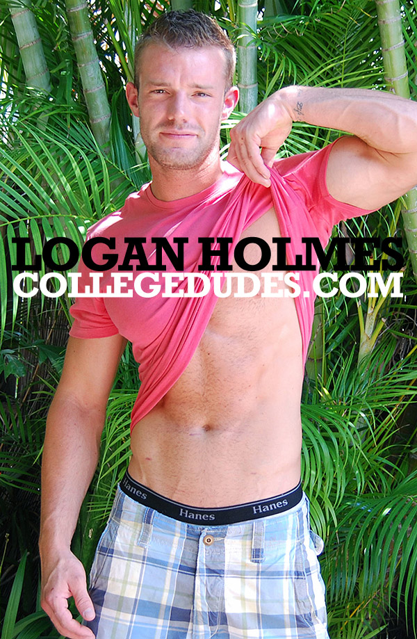 Logan Holmes (Busts A Nut) at CollegeDudes.com