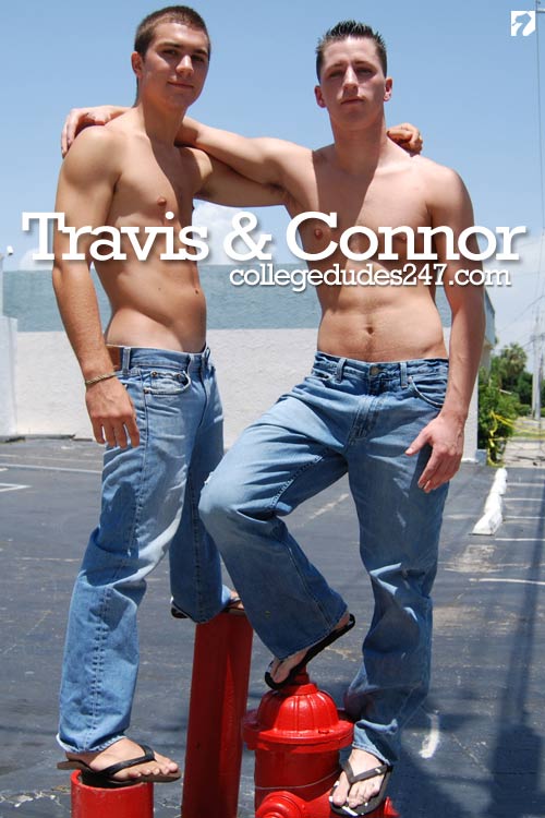 Connor Dane & Travis Irons at CollegeDudes247