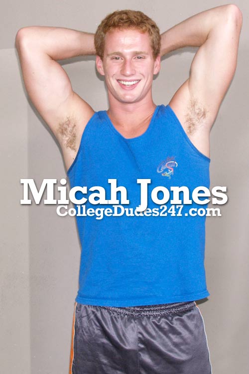 Micah Jones Busts A Nut at CollegeDudes247