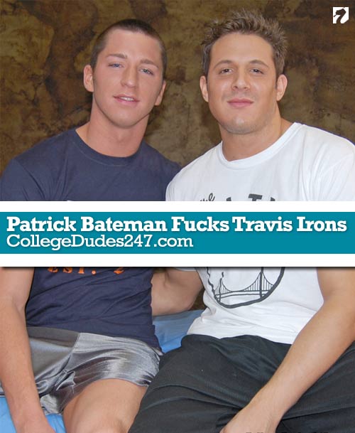 Patrick Bateman Fucks Travis Irons at CollegeDudes247