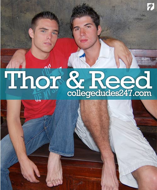 Reed Athens & Thor Martin at CollegeDudes247