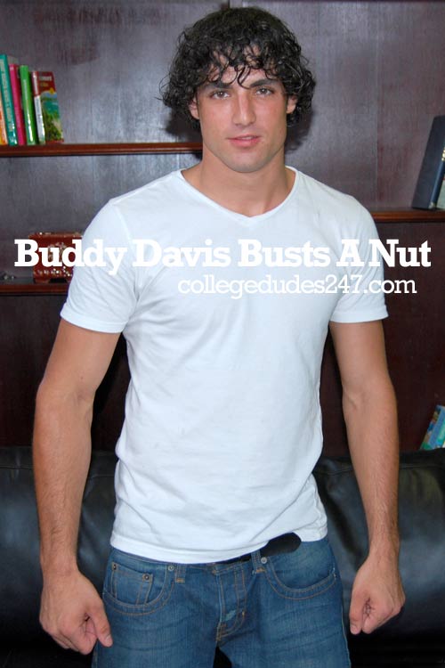 Buddy Davis Busts A Nut at CollegeDudes247