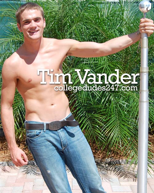 Tim Vander Busts A Nut at CollegeDudes247