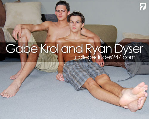 Gabe Krol & Ryan Dyser at CollegeDudes247