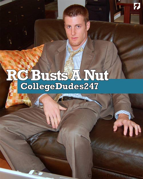 RC Busts A Nut at CollegeDudes247