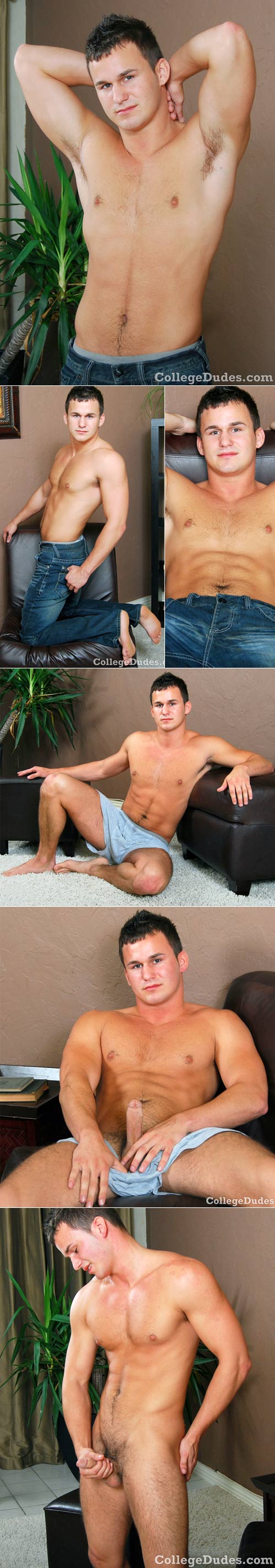 Martin Hess Busts A Nut at CollegeDudes.com