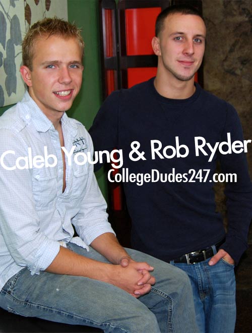Caleb Young Fucks Rob Ryder at CollegeDudes247