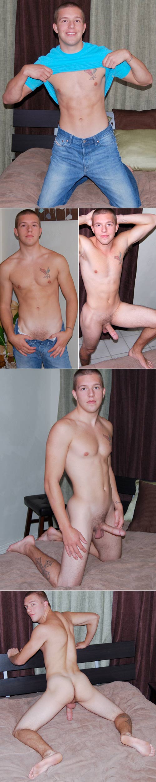 Brian Fox Busts A Nut at CollegeDudes247